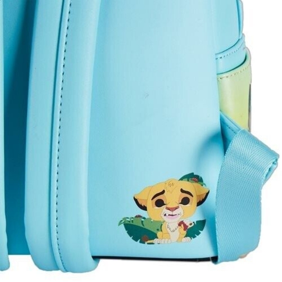 NWT Loungefly Mini Backpack - Disney's The Lion King Proud Rock in Pop! Style - Picture 5 of 7
